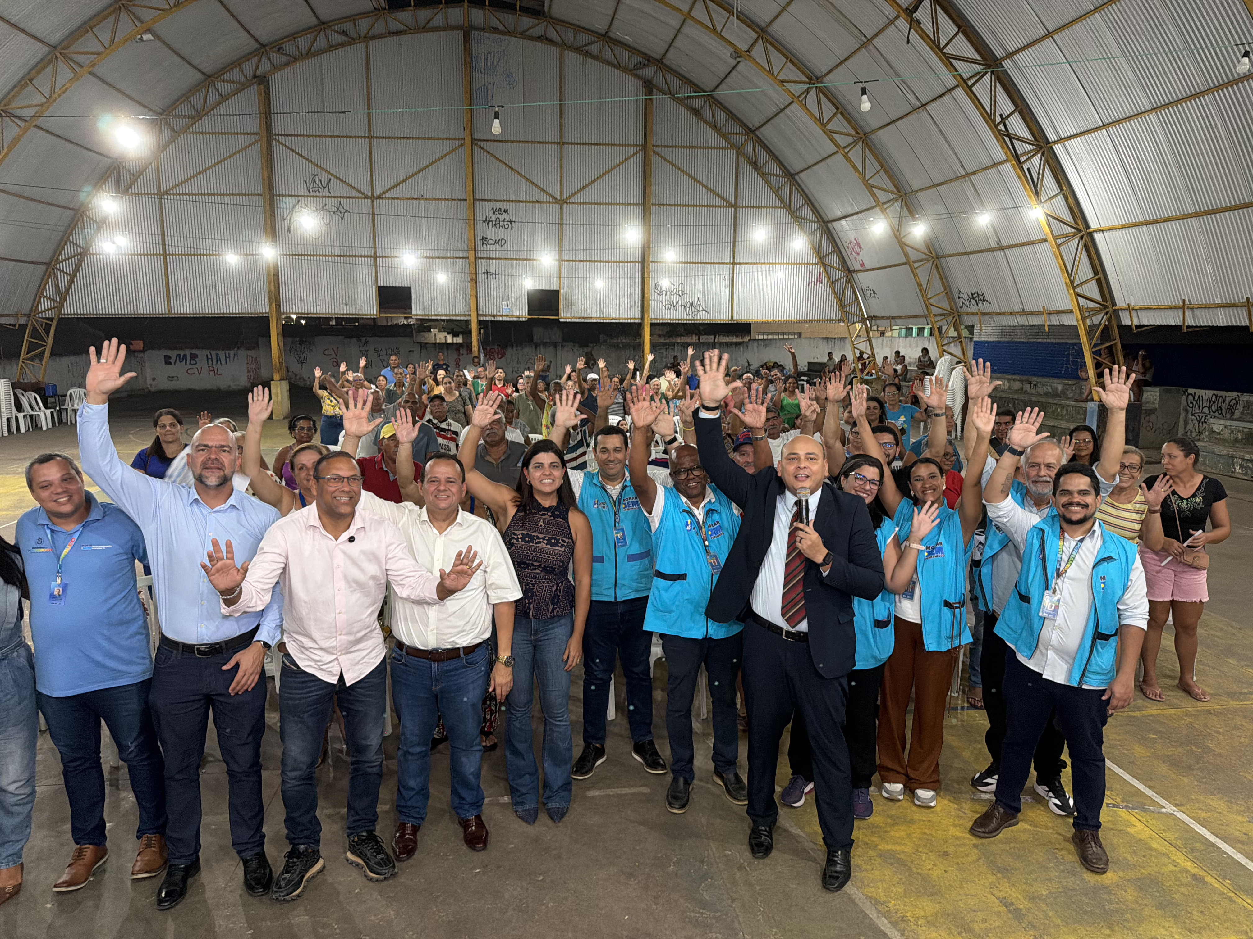 Reunião de partida marca nova etapa da regularização fundiária no Engenho Maranguape, em Paulista