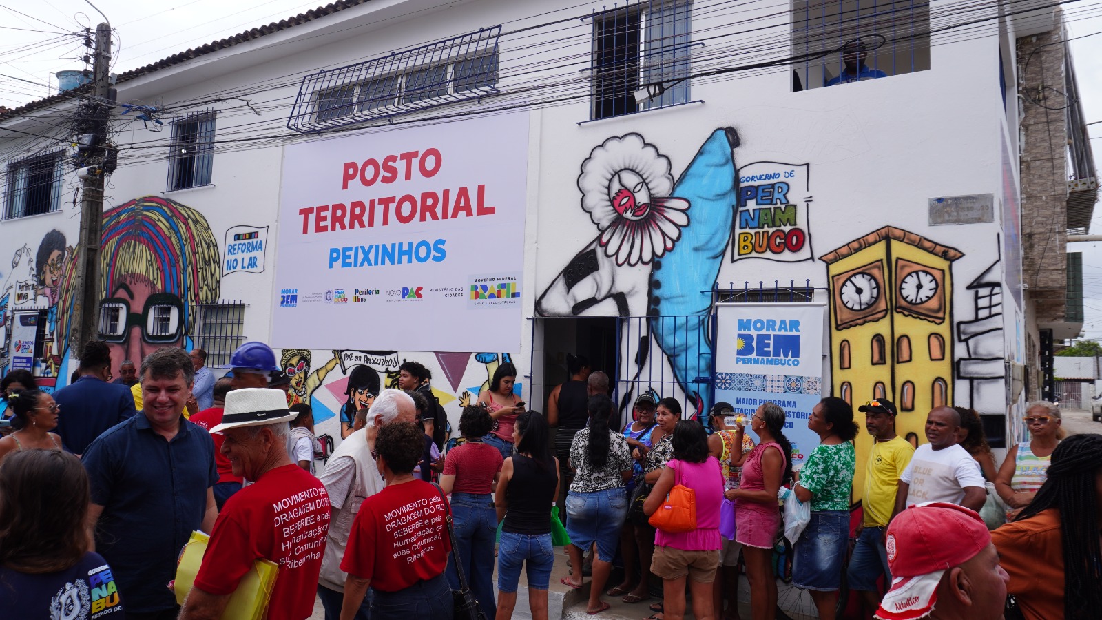 Governo de Pernambuco inicia a nova etapa do Periferia Viva com instalação de Posto Territorial em Peixinhos